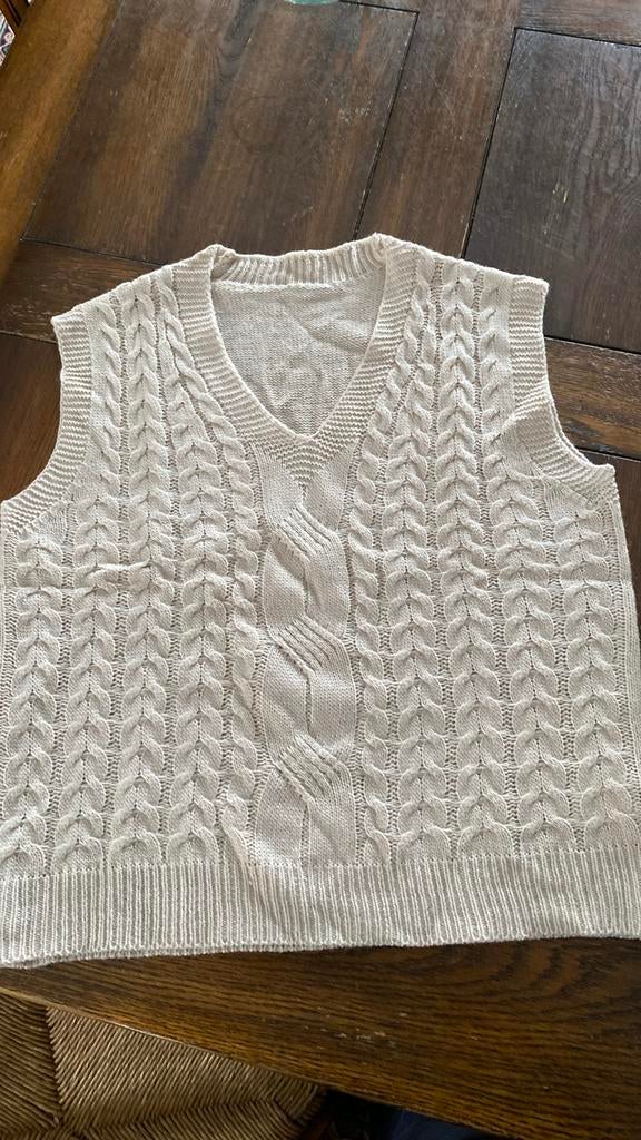 Debardeur M, Kleding | Dames, Beige, Nieuw, Zonder mouw, Ophalen