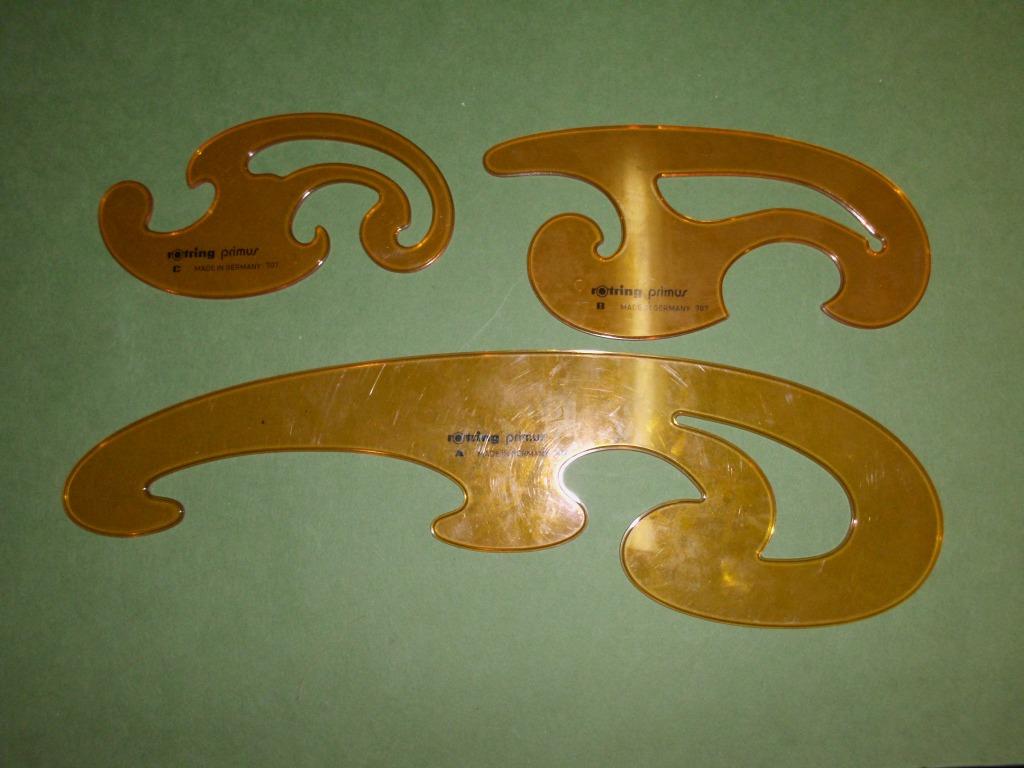 Sjablones Rotring primus 707, Ophalen, Zo goed als nieuw, Overige typen