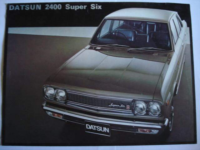 Datsun 2400 Super Six 1971 Nissan Cedric Brochure Catalogue, Livres, Autos | Brochures & Magazines, Envoi, Utilisé, Nissan