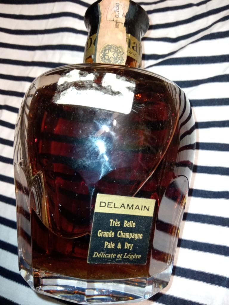 COGNAC DELAMAIN - ZEER MOOIE GRANDE CHAMPAGNE BLEEK EN DROOG, Ophalen, Zo goed als nieuw, Vol, Overige typen