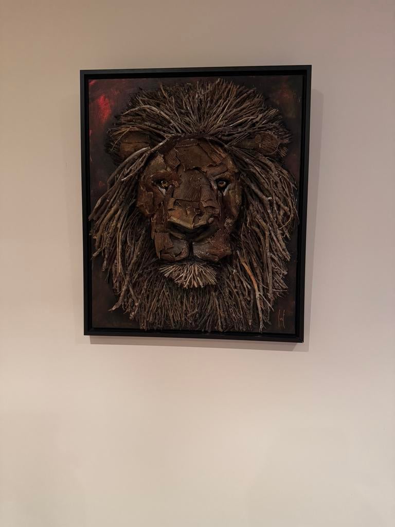 Collage Celine Lust met certificaat, Antiek en Kunst, Kunst | Schilderijen | Abstract, Ophalen