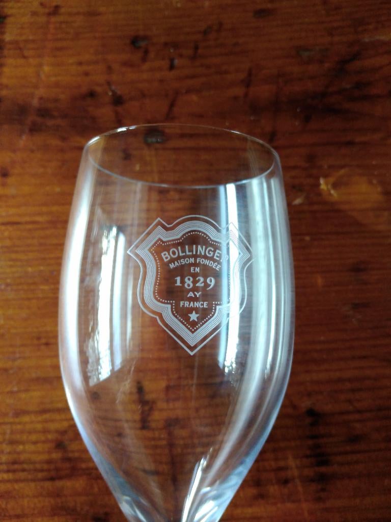 Champagneglazen Bollinger, Ophalen of Verzenden