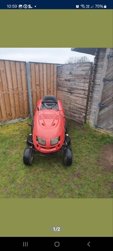 Castelgarden zitmaaier, Ophalen, Gebruikt