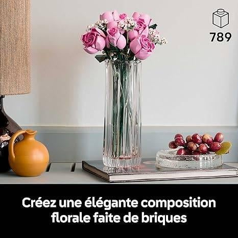 LEGO Botanicals | Bouquet de roses | LIVRAISON GRATUITE, Neuf, -, Ensemble complet, LEGO