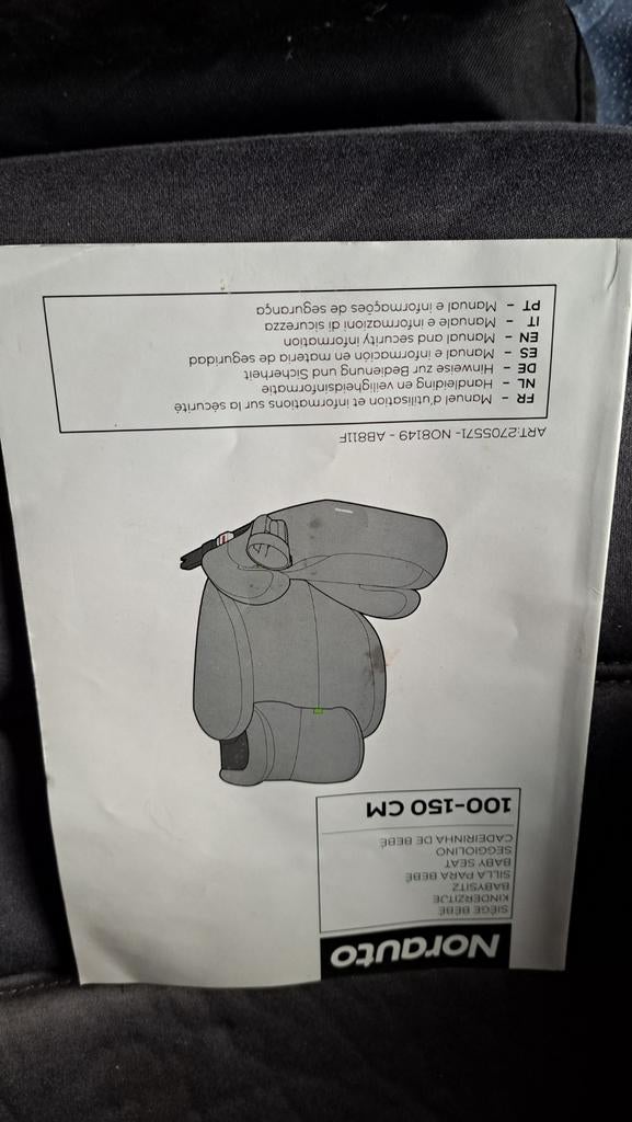 Siège auto, Enlèvement