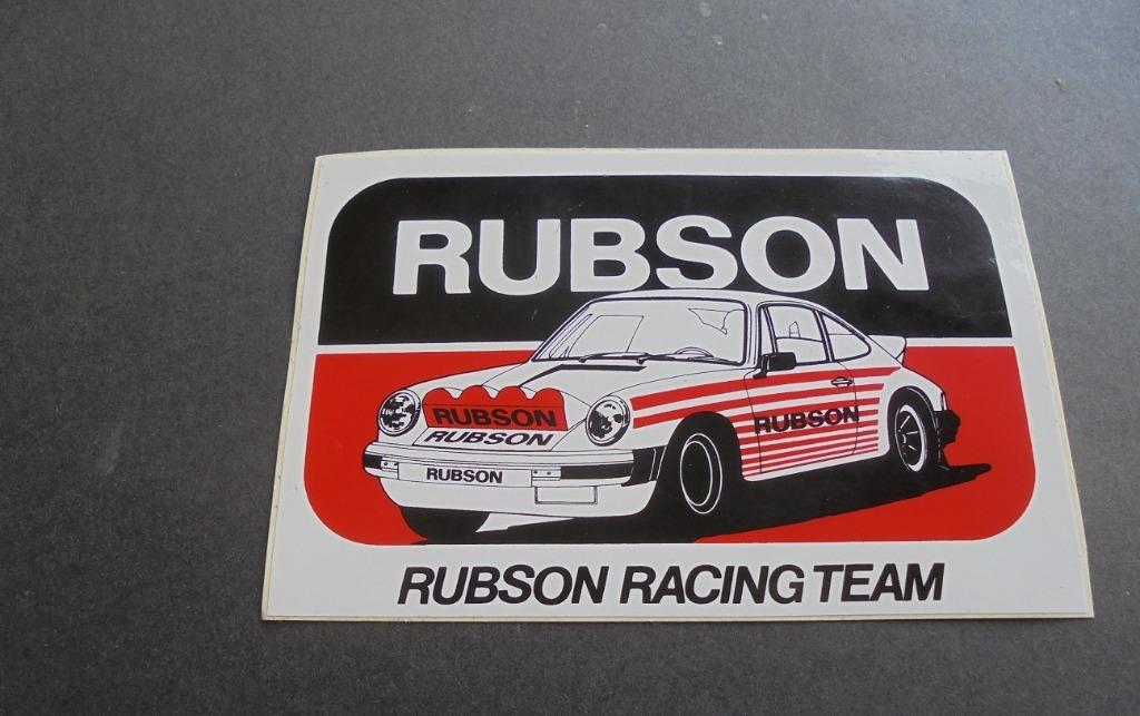 Sticker : Porsche 911 Rubson Racing Team, Ophalen of Verzenden, Nieuw, Auto of Motor