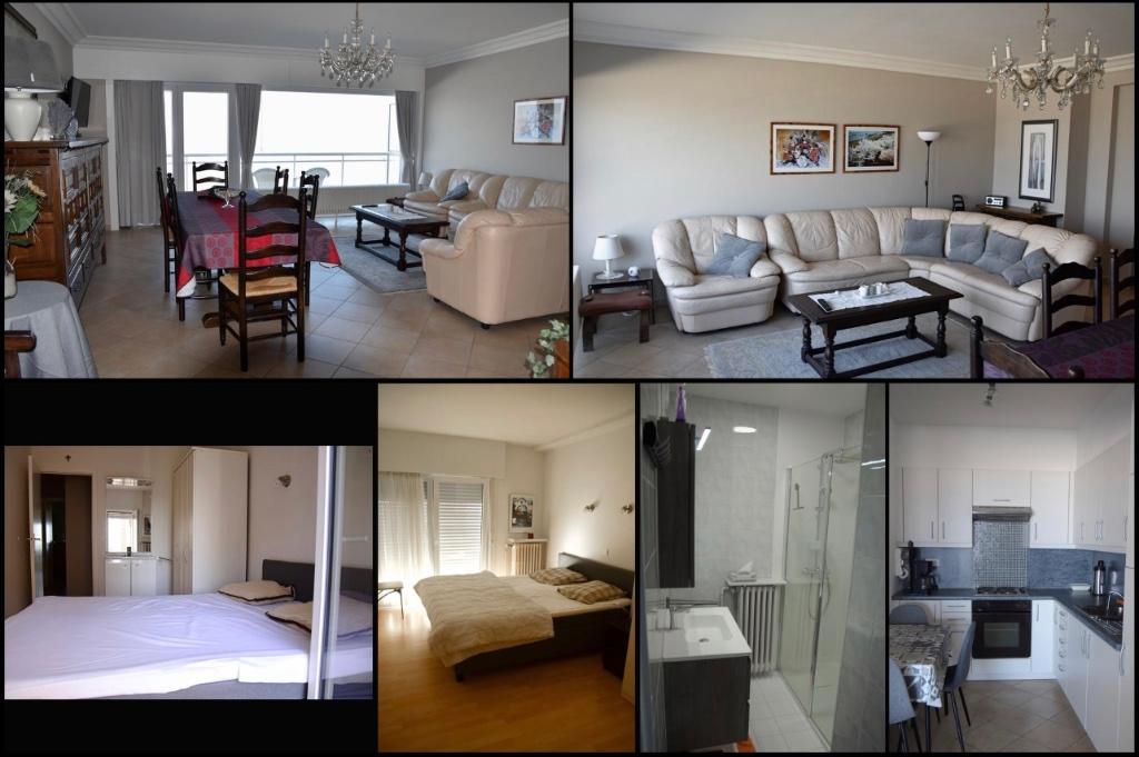 Vakantie appartement te huur Zeedijk Blankenberge, Vakantie, Internet, 2 slaapkamers, Antwerpen of Vlaanderen, Appartement