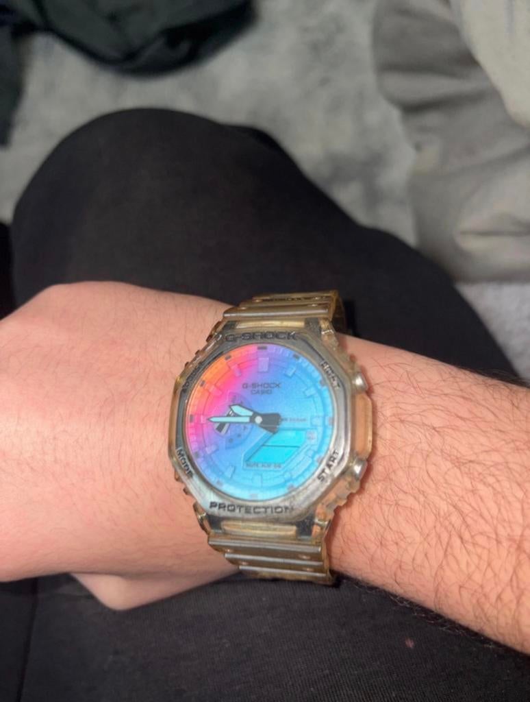 G shock multicolore (vinted:ventesshop7), Bijoux, Sacs & Beauté, Montres | Hommes, Montre-bracelet, Casio, Utilisé, Autres matériaux