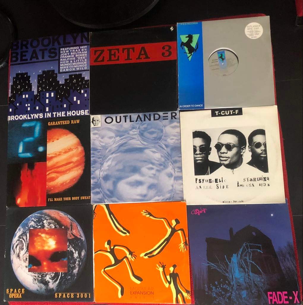 Belgian retro dance 12” vinyl, Cd's en Dvd's, Vinyl | Dance en House, Ophalen of Verzenden, Zo goed als nieuw