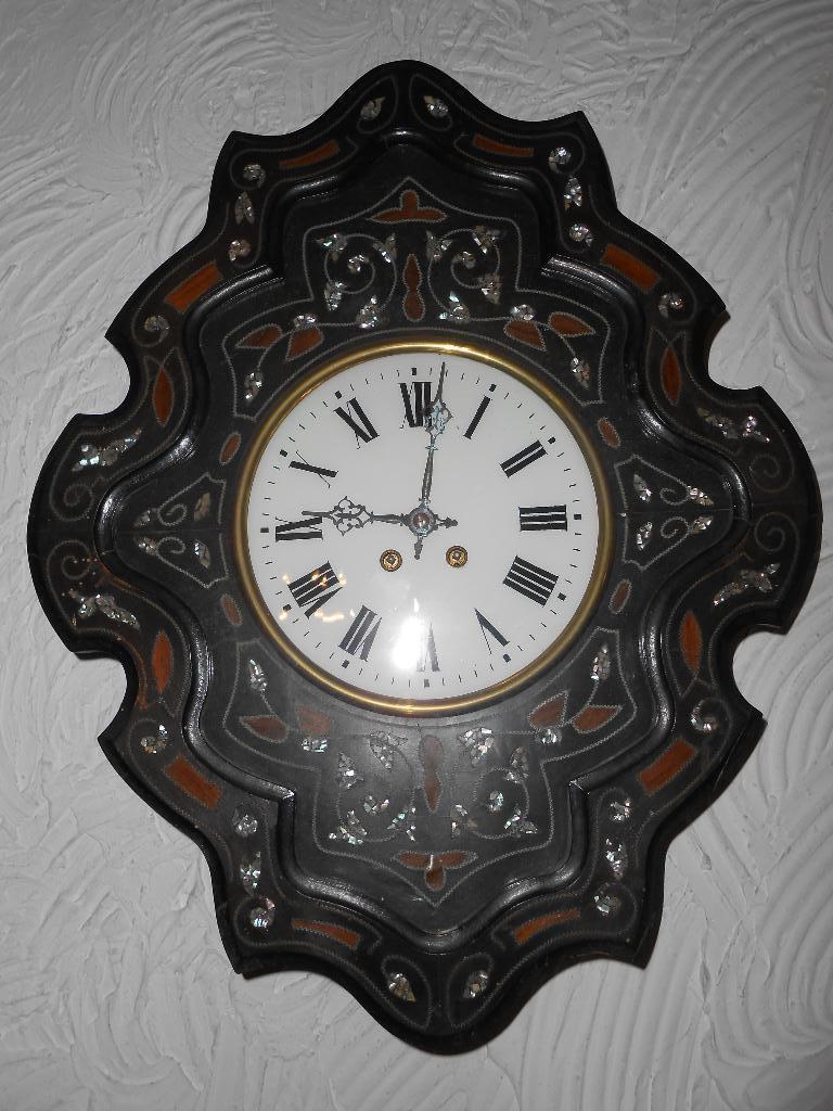 HORLOGE FRANÇAISE ANCIENNE « OEIL DE BOEUF », Antiquités & Art, Enlèvement