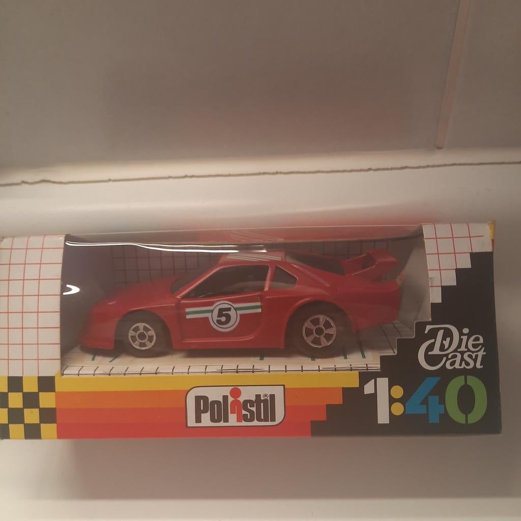 POLISTIL-E 1/40 : FERRARI 308 GTB4 *NON JOUÉE*NOUVEAU*MIB*, Hobby & Loisirs créatifs, Voitures miniatures | 1:43, Neuf, Voiture