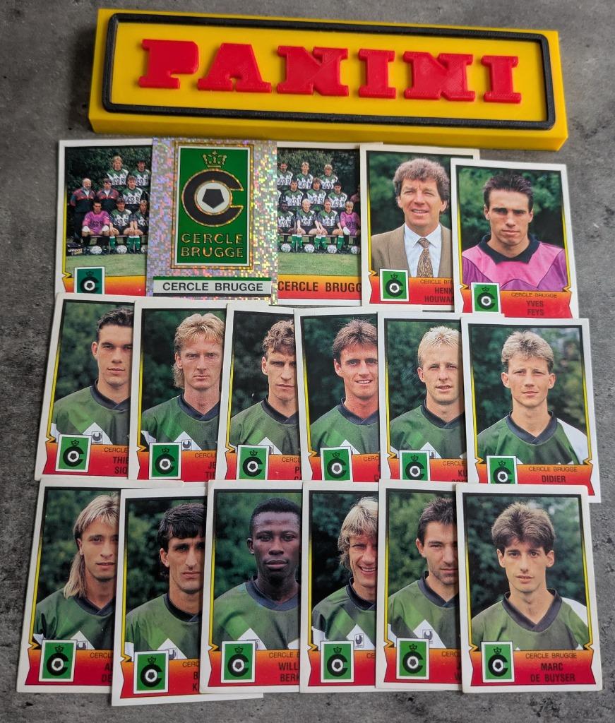AUTOCOLLANTS PANINI FOOTBALL 92 17 1992 : CERCLE DE BRUGES, Envoi, Neuf