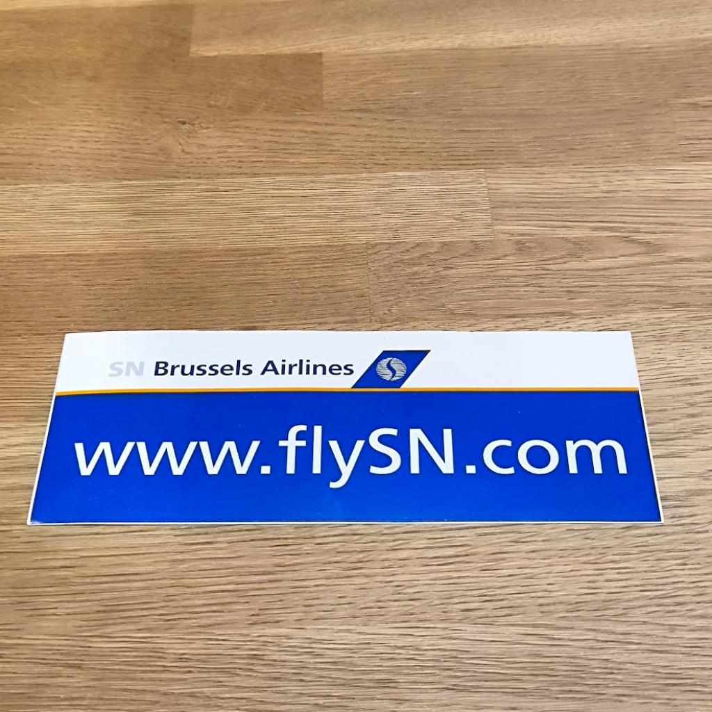 Autocollant SN Brussels Airlines, Collections, Enlèvement