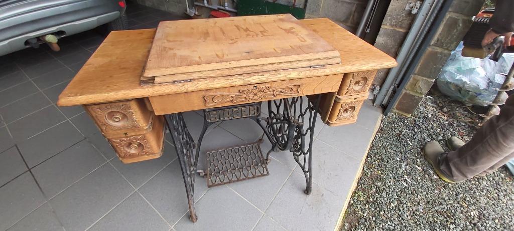 machine à coudre Singer, Antiquités & Art, Enlèvement