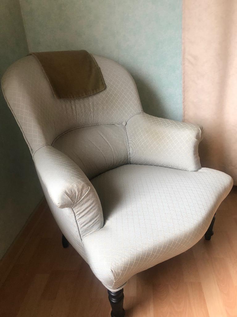 Zetel, Maison & Meubles, Crapaud, Banc droit, Enlèvement, Tissus