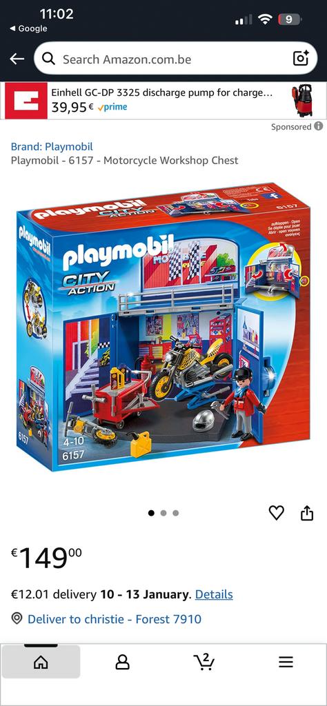 Platmobil city action 6157, Enlèvement ou Envoi, Comme neuf