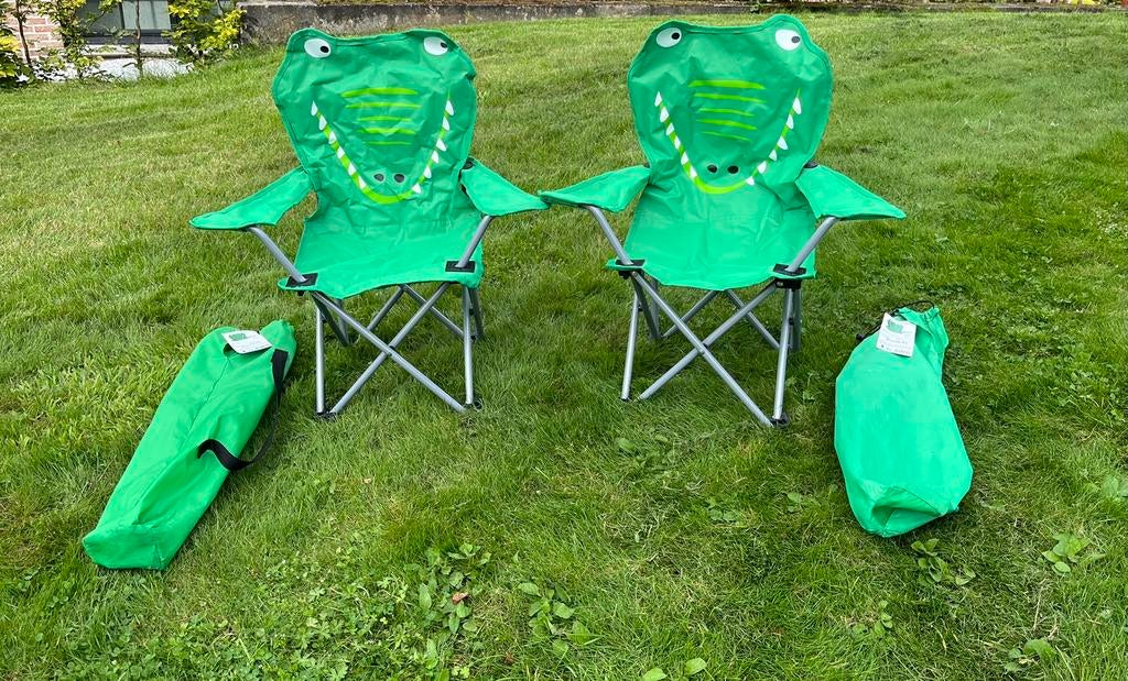 Kinder camping stoeltjes- NIEUW, Caravanes & Camping, Enlèvement ou Envoi, Neuf, Chaise de camping