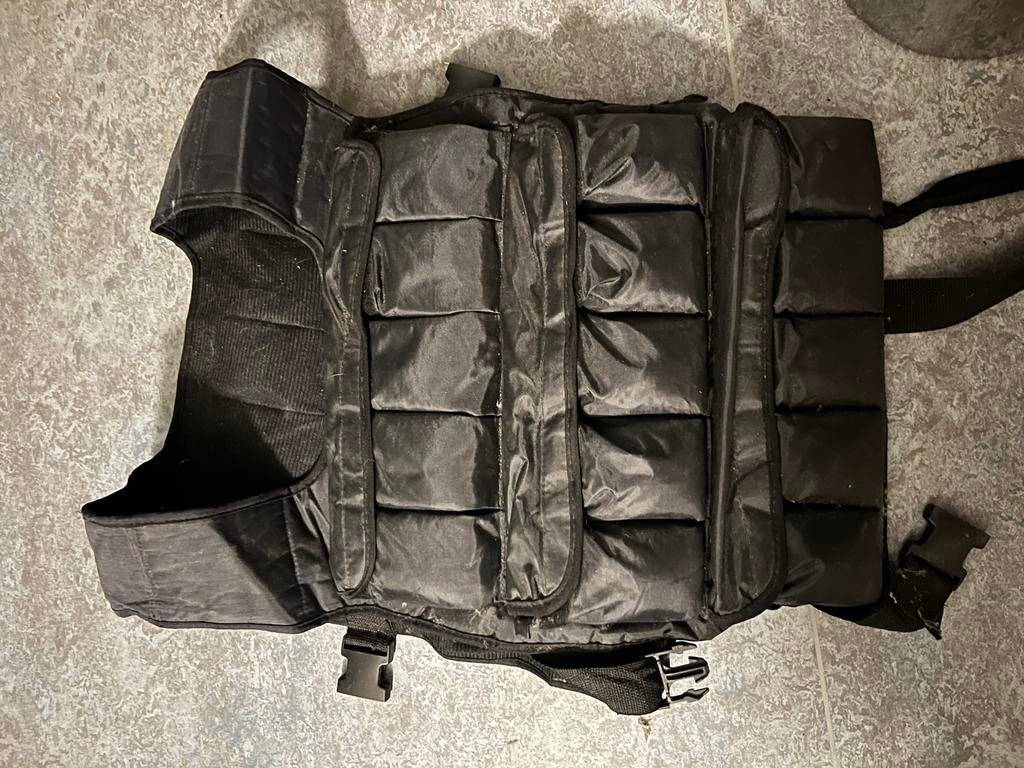 Gewichtsvest 20kg, Sport en Fitness, Fitnessmaterialen, Ophalen, Zo goed als nieuw
