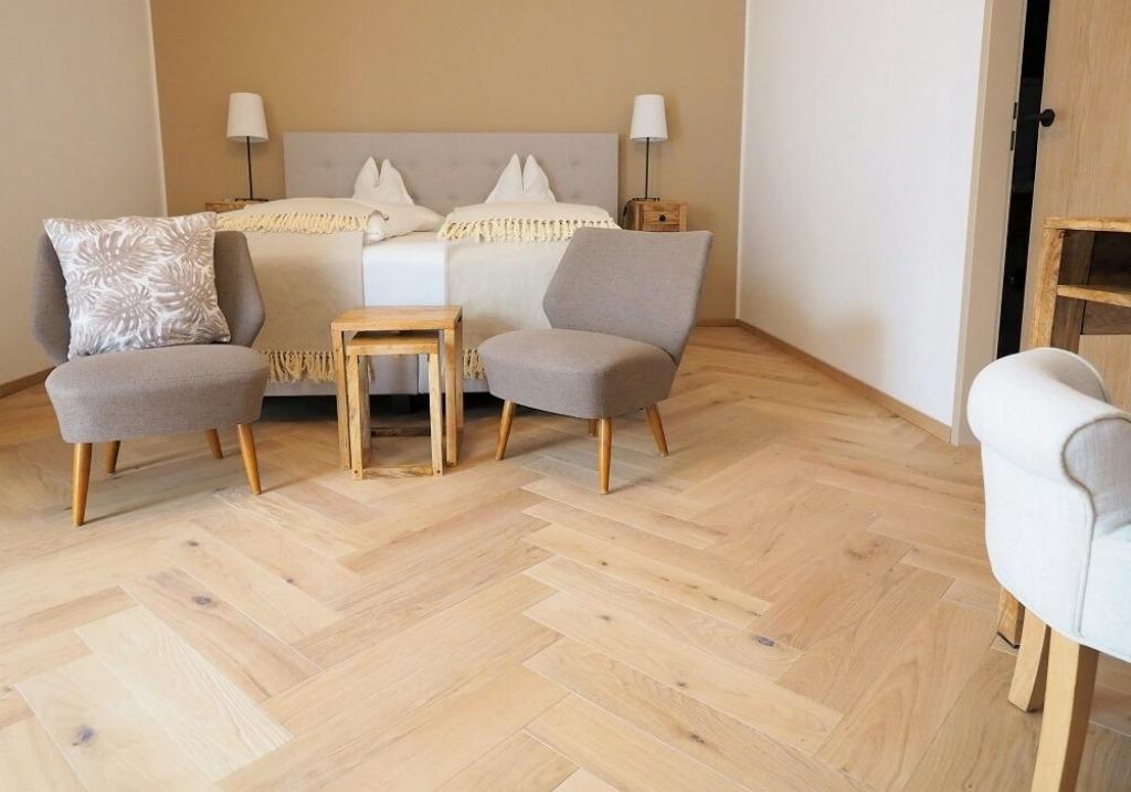 Visgraat parket samengesteld vanaf € 39.90 /m², Doe-het-zelf en Bouw, Nieuw, Minder dan 50 cm, 10 m² of meer, Hout