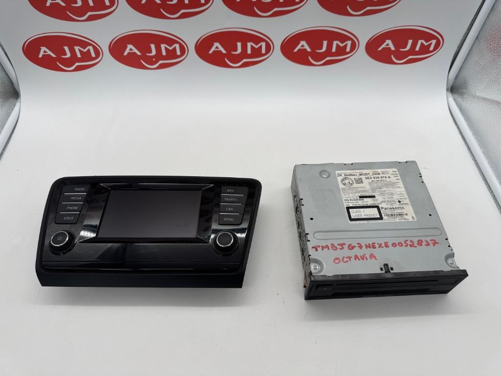 Radio GPS Skoda Octavia, Autos : Pièces & Accessoires, Enlèvement, Utilisé, Skoda