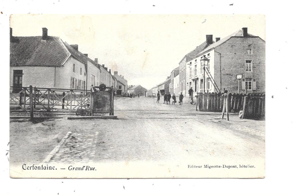 Cerfontaine NA19: Grand'Rue 1904, Envoi, Avant 1920, Affranchie, Namur