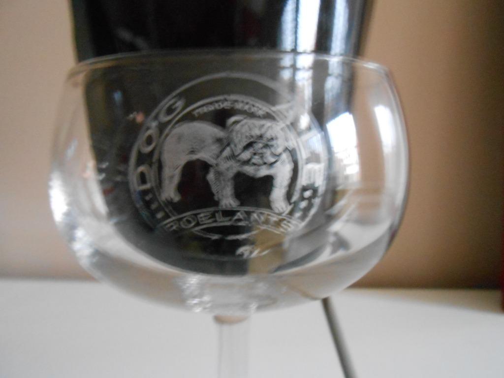 Bierglas brouwerij Roelants Dog Ale .Brussel, Ophalen of Verzenden