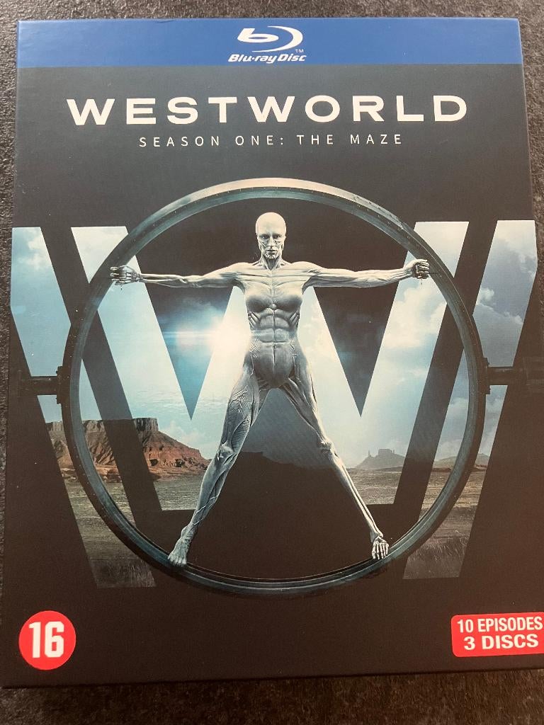 Westworld, seizoen 1 Blu-ray, Cd's en Dvd's, Blu-ray, Ophalen of Verzenden, Zo goed als nieuw, Tv en Series, Boxset