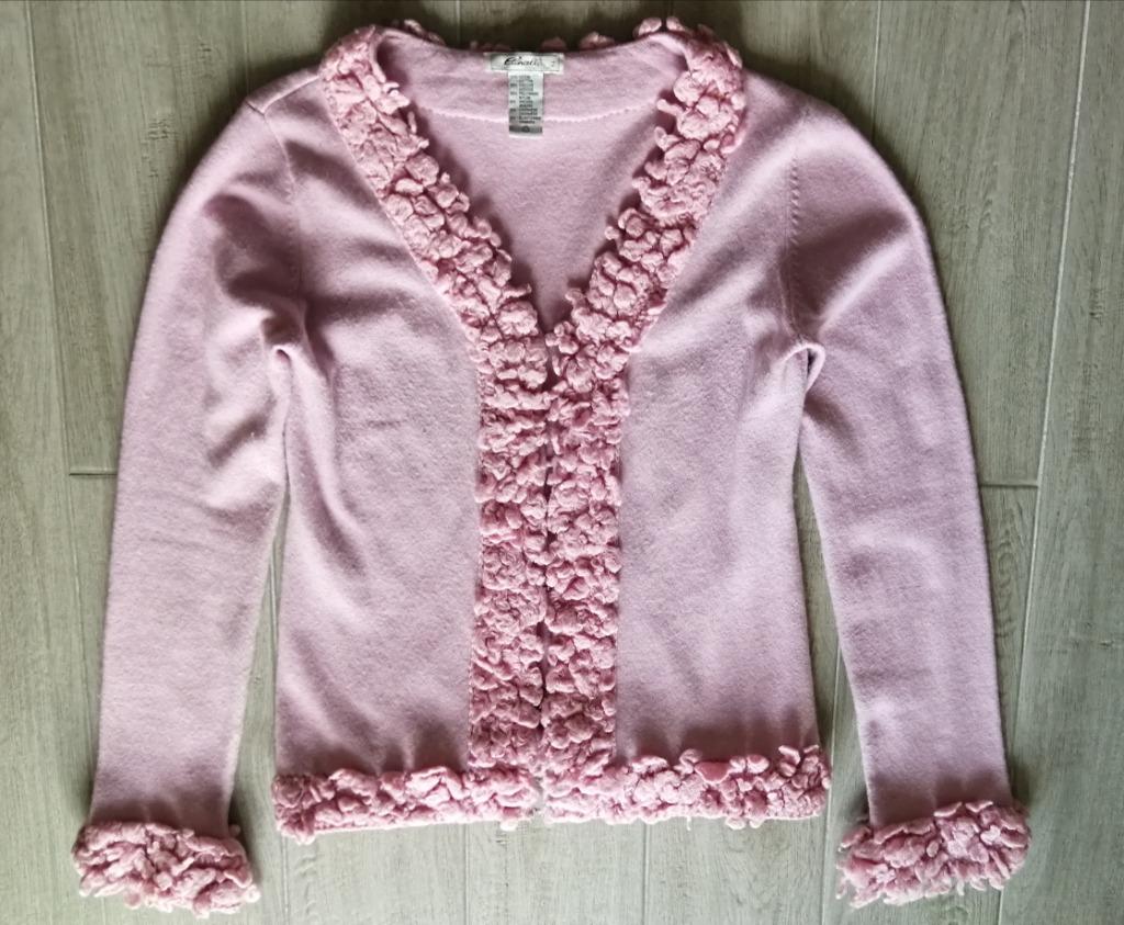 Roze warme geklede gilet - Etincelle - maat 40 (T3), Maat 38/40 (M), Ophalen of Verzenden, Zo goed als nieuw, Etincelle