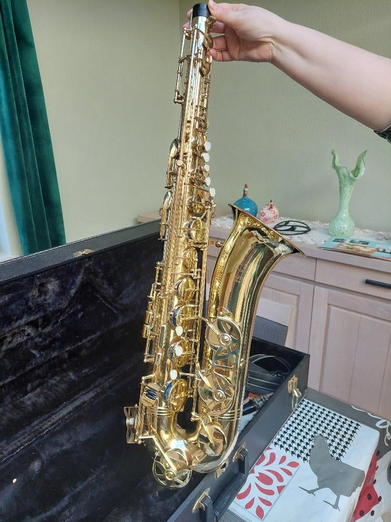 SAXOPHONE TENOR BUFFET CRAMPON EVETTE, Muziek en Instrumenten, Blaasinstrumenten | Saxofoons, Ophalen, Gebruikt, Tenor, Met koffer