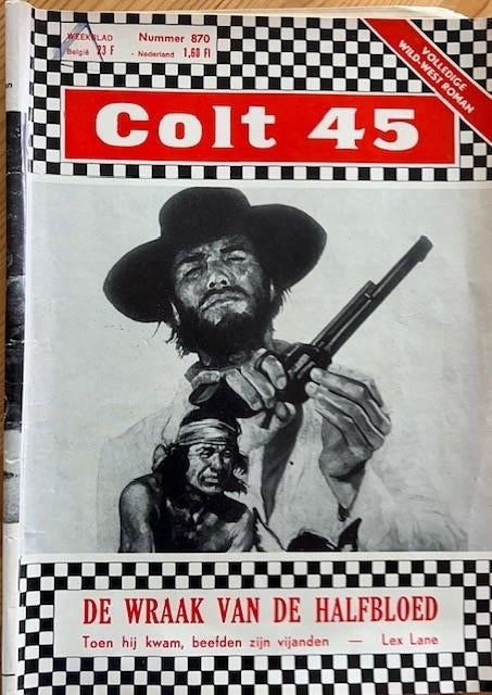 Colt 45 nr 870  De wraak van de halfbloed, Collections, Enlèvement ou Envoi, Journal ou Magazine