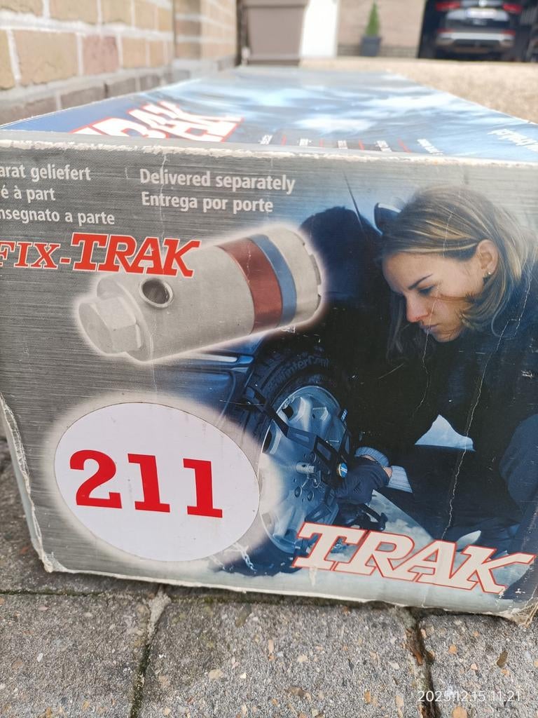 Trak sneeuwkettingen nr 211, Ophalen, Gebruikt