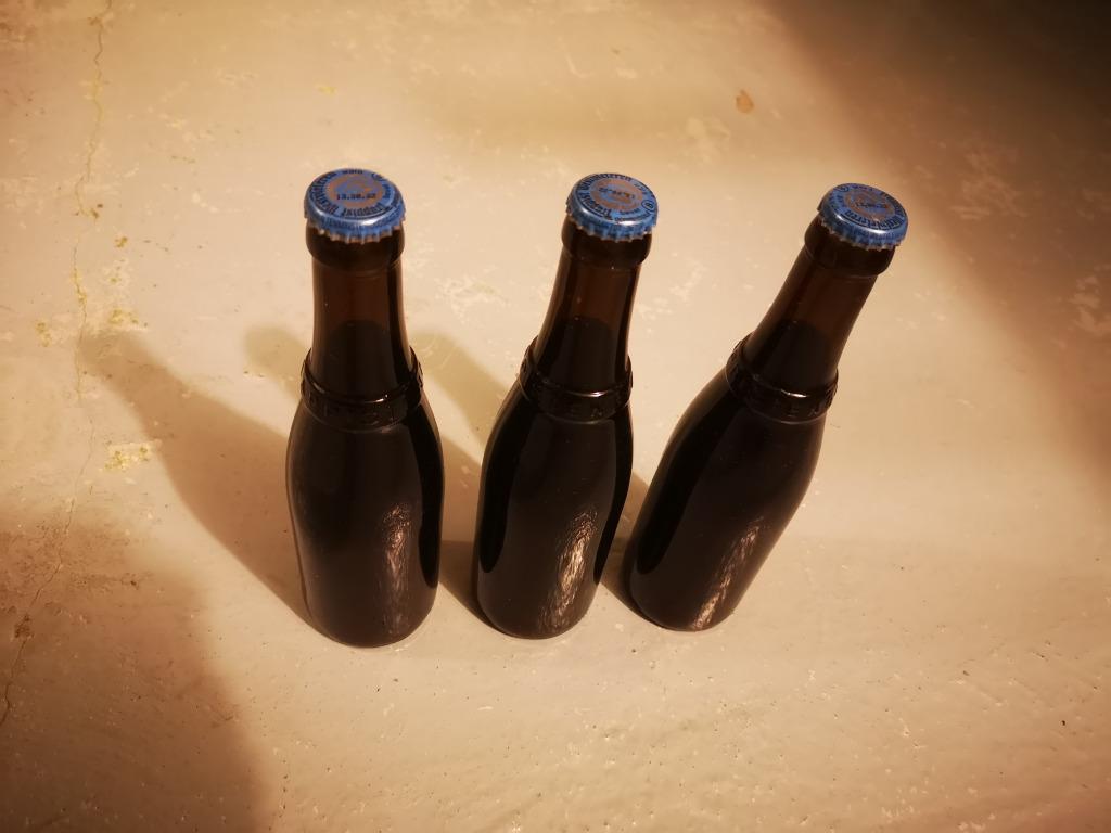 3 bouteilles de bière Westvleteren 8 vieillies, Collections, Enlèvement, Bouteille(s)