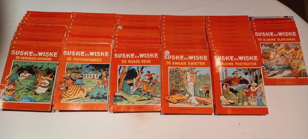 Suske en Wiske  43 strips, Ophalen of Verzenden, Zo goed als nieuw