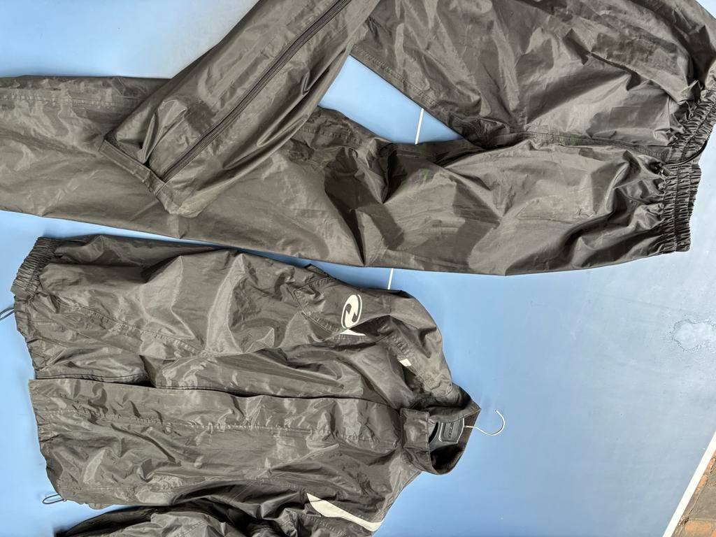 Als nieuw moto regenkledij met voering, maat M: broek + jas, Ophalen, Broek | textiel