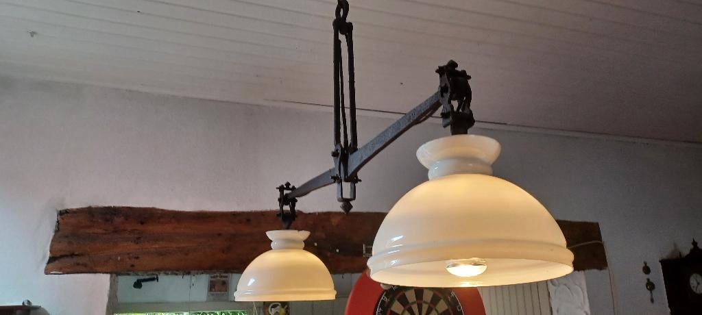 eetkamerlamp, Ophalen, Overige materialen, Gebruikt, 50 tot 75 cm