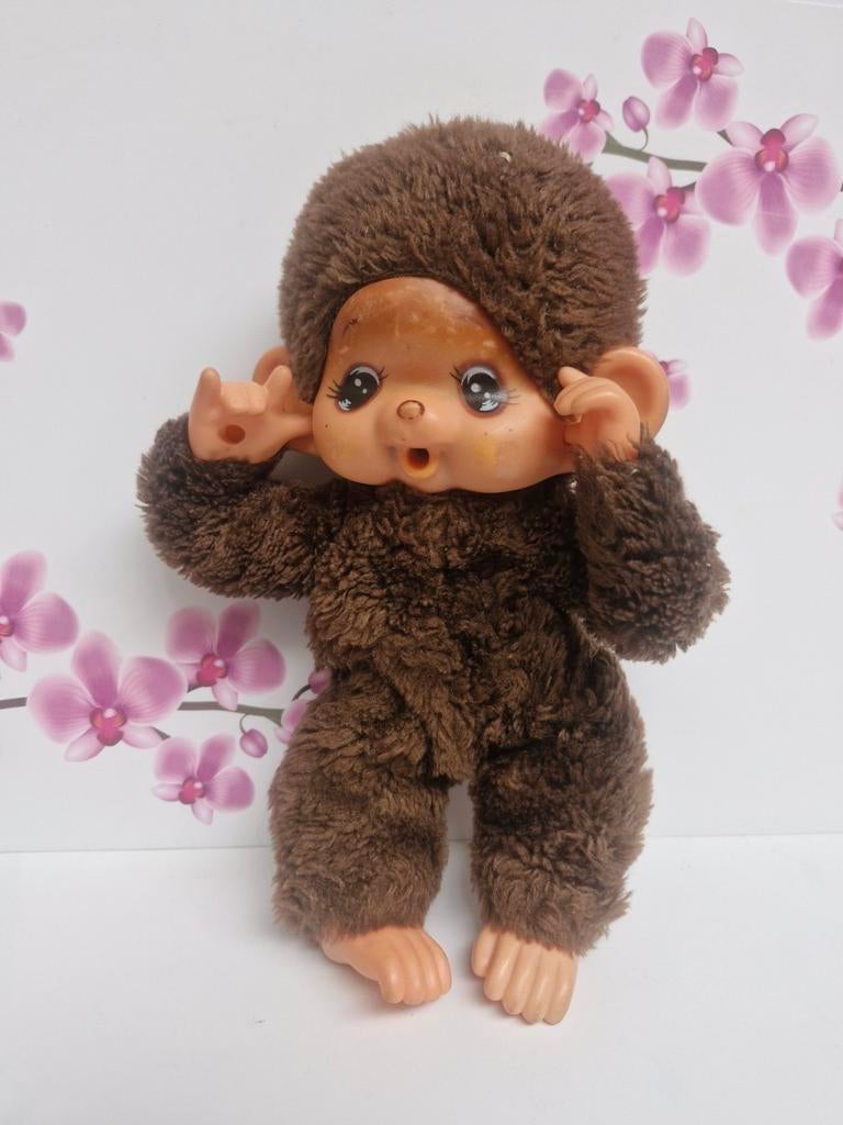 🤎 Monchichi et Monchhichi, Collections, Ours & Peluches, Utilisé, Autres types, Autres marques, Enlèvement ou Envoi