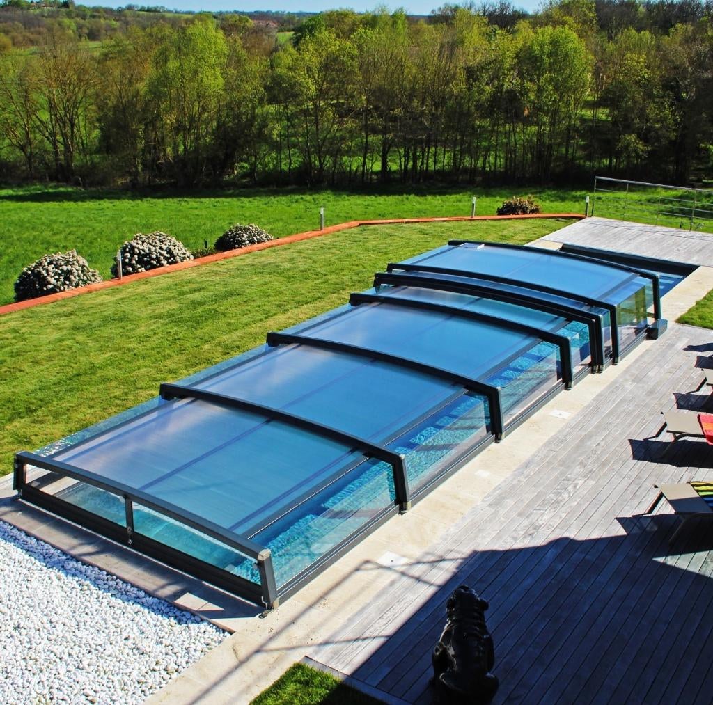 Couvrir sa piscine avec un abri - Devis Gratuit, Jardin & Terrasse, Accessoires de piscine, Neuf, Couverture de piscine, Envoi