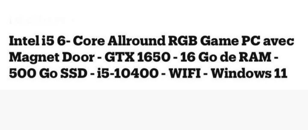 Pc gaming pratiquement neuf., Enlèvement, Comme neuf, Gaming