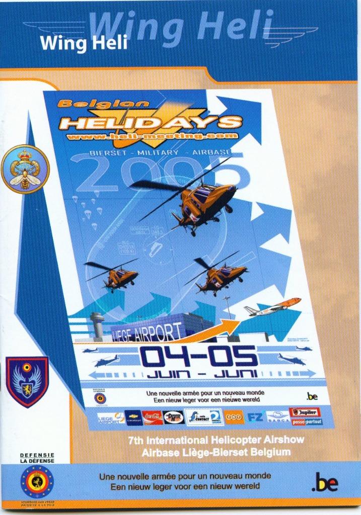 Bierset Helidays 2005, Verzamelen, Ophalen of Verzenden, Landmacht, Boek of Tijdschrift