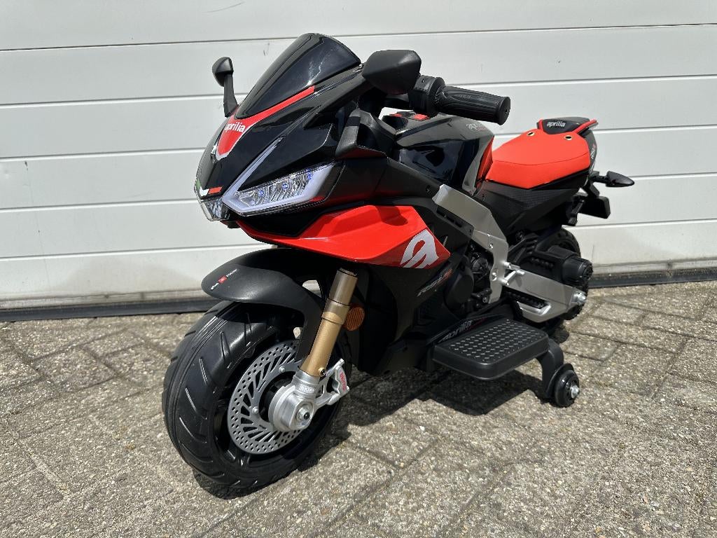 Kinder Motor APRILIA RS V4 MC 12v accu verlichting NIEUW, Enlèvement ou Envoi, Neuf