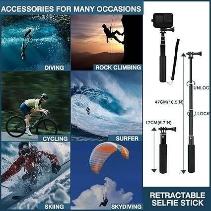 Accessoires voor GoPro Hero 13 | GRATIS LEVERING, Overige merken, -, Verzenden, -
