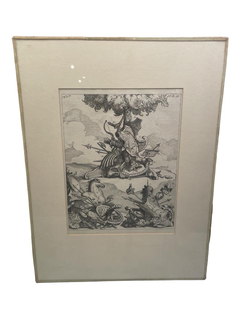 Eau-forte Costume Anciens peuples Planche 55 Dandré