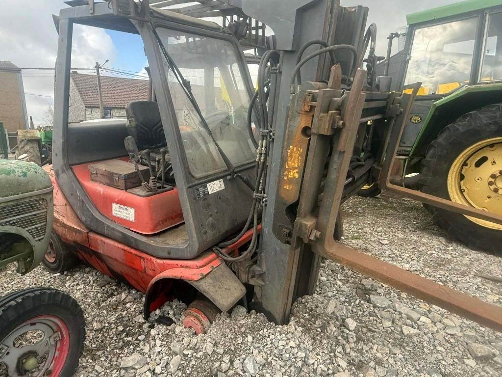 Chariot élévateur linde h30 manque 2 roue avant, Enlèvement, Chariot élévateur