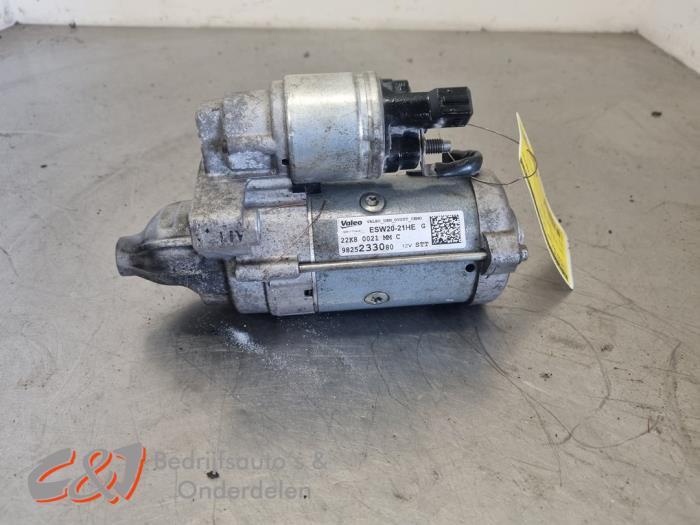 Startmotor van een Citroen Berlingo, Gebruikt, -, Ophalen of Verzenden, -