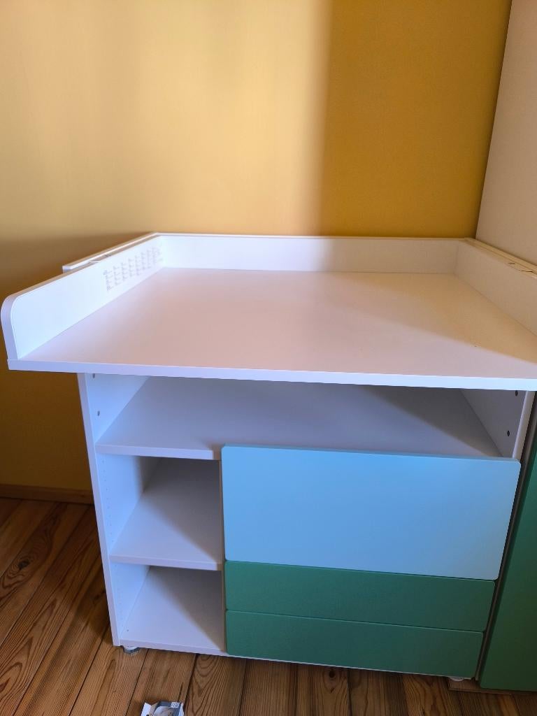 verzorgingstafel te koop, Enlèvement, Comme neuf