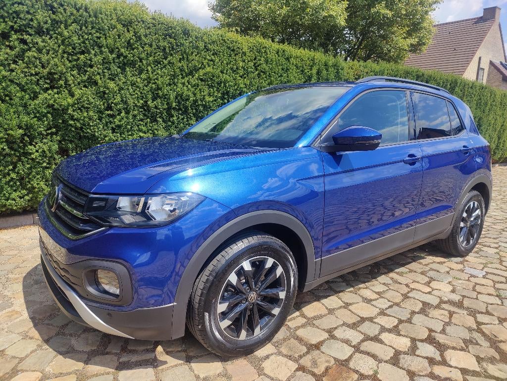 Volkswagen T-Cross 1.0 TSI OPF DSG Life, Autos, Volkswagen, Euro 6, Entreprise, Noir, 5 portes