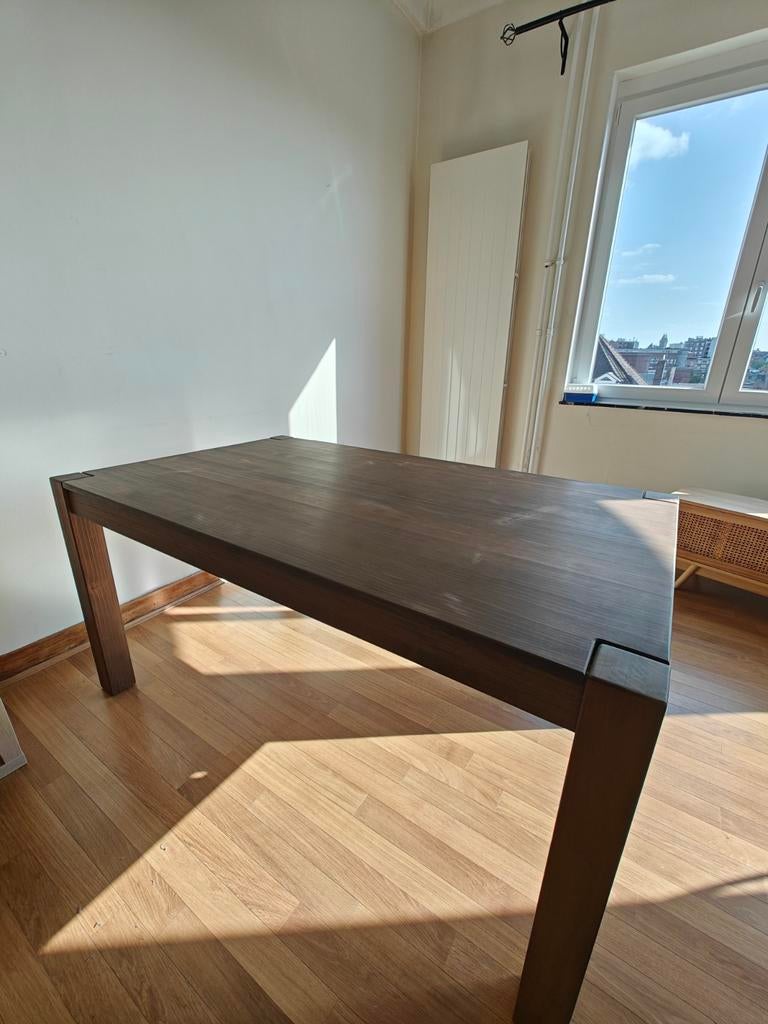 Table à manger en bois de chêne avec 2 allonges - la Redoute, Maison & Meubles, Tables | Tables à manger, Enlèvement, Chêne
