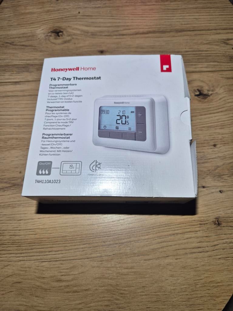 Thermostaat honeywell T4, Doe-het-zelf en Bouw, Ophalen of Verzenden, Nieuw