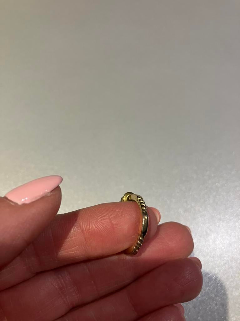 Oorbellen goud, Handtassen en Accessoires, Oorbellen, Ophalen of Verzenden, Zo goed als nieuw, Goud