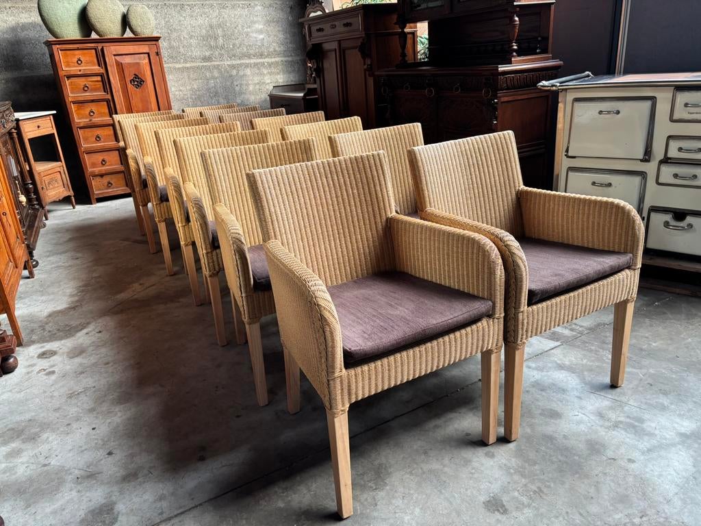 Rotan Stoelen incl. Kussens Hillma! 14 Stuks goede staat!, Huis en Inrichting, Ophalen, Zo goed als nieuw